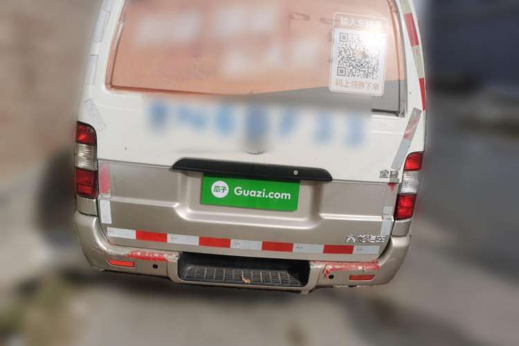 Used King Long Golden Way 2019 2.0L Van Series V20 Rear