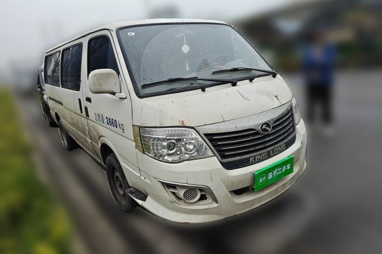 Used King Long Golden Way 2021 2.2L Jiemu Van Flat Roof V22H Front Right 45 Deg