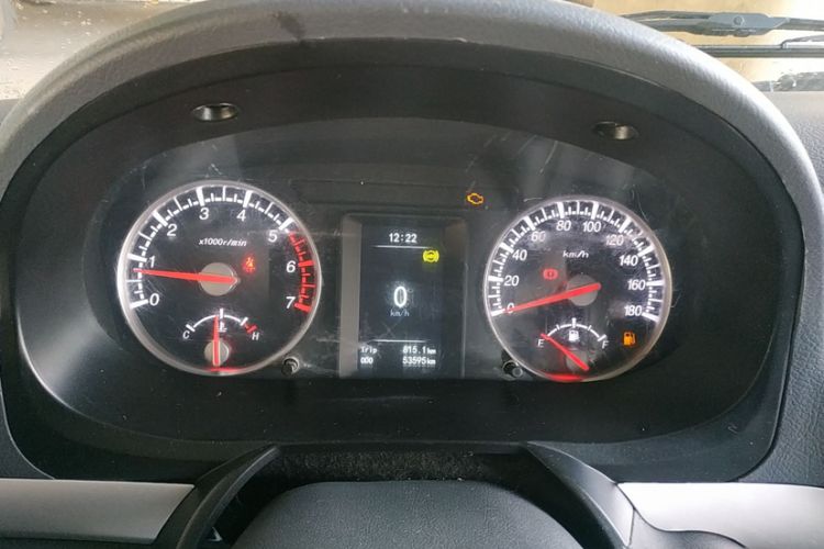 Used King Long Golden Way 2021 2.2L Jiemu Van High Roof V22H Odometer Close Up