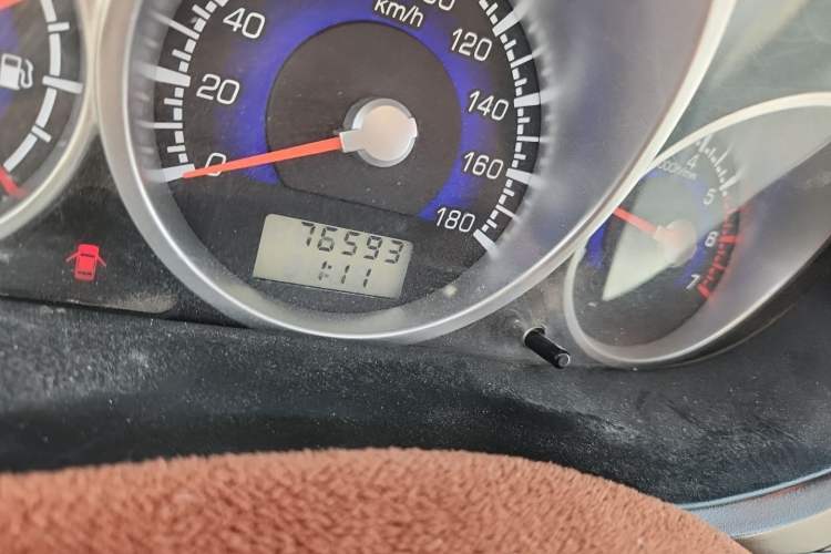 Used King Long Golden Way 2021 2.2L Jiemu Van Mid-Roof V22H Odometer Close Up