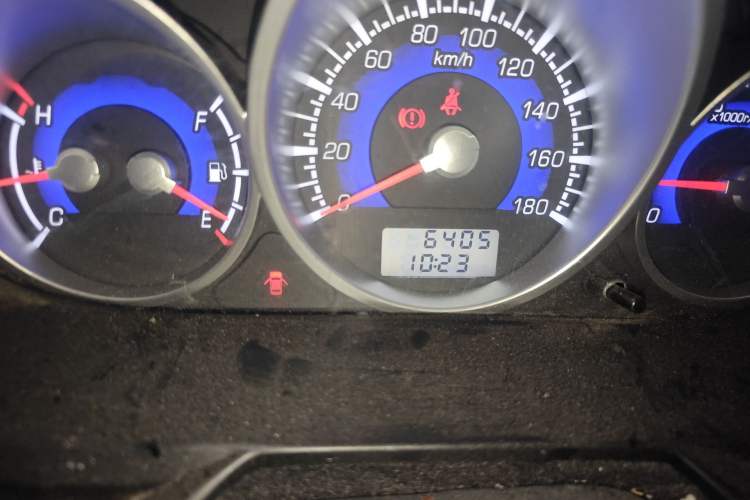 Used King Long Golden Way 2022 2.2L Jiemu Van Flat-Top V22H Odometer Close Up