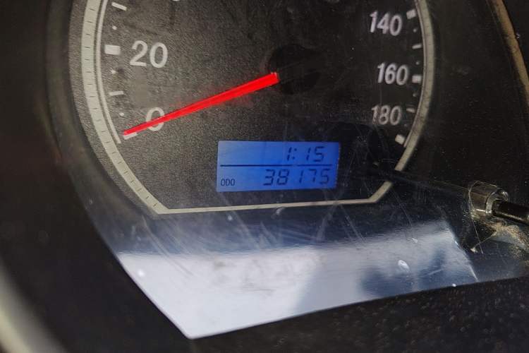 Used King Long Kairui Haoke 2018 2.2L M1 Standard Version V22 Odometer Close Up