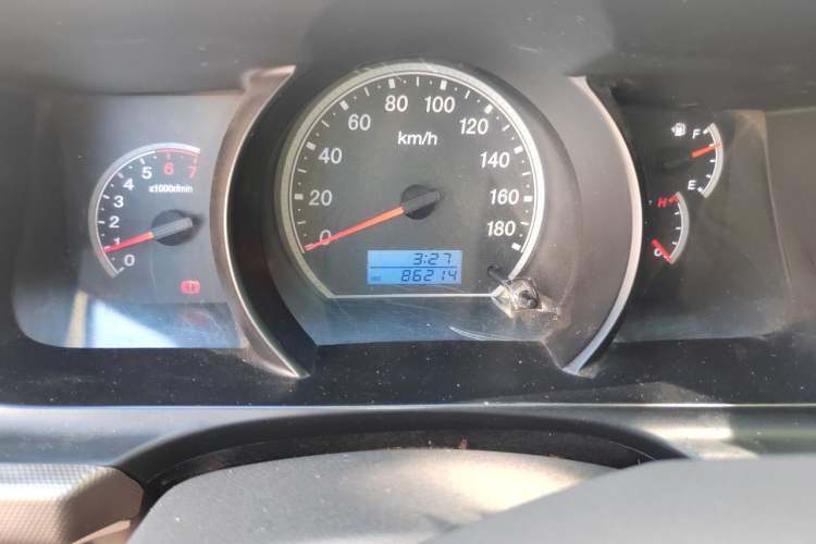 Used King Long Kairui Haoke  Odometer Close Up