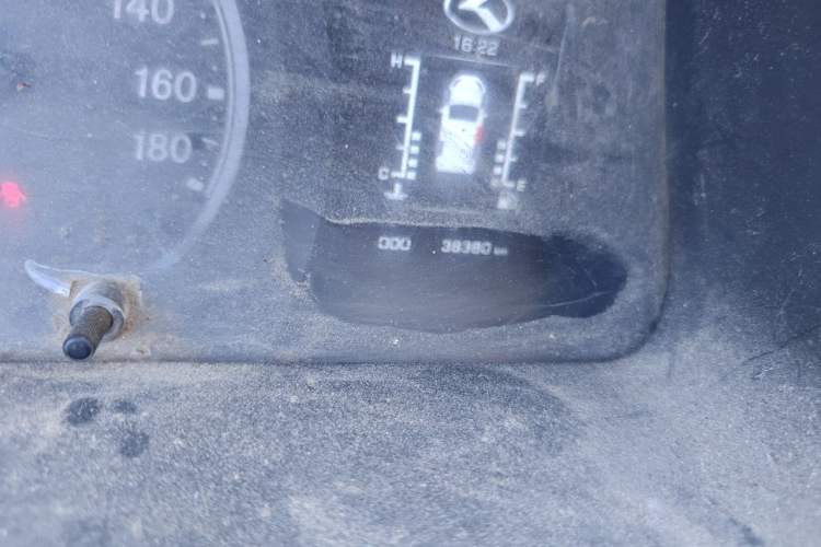 Used King Long Kairui Haoke  Odometer Close Up