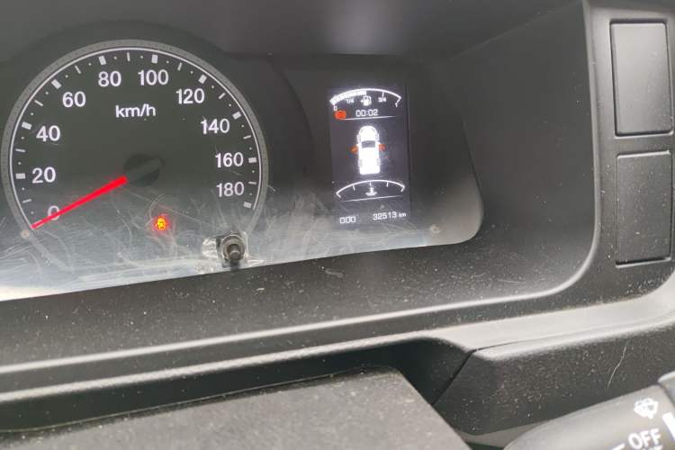 Used King Long Kairui Haoke 2021 2.0L Changyun Standard 6-Seater Flat Roof 1TZS Odometer Close Up