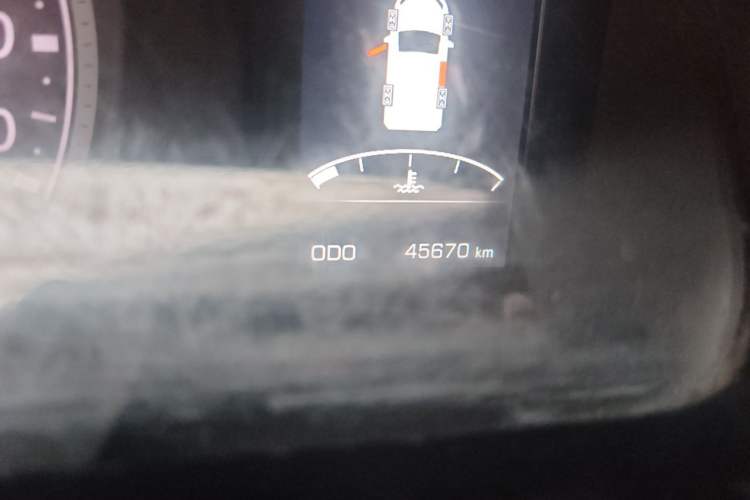 Used King Long Kairui Haoke 2021 2.0L Changyun Standard 6-Seater Flat Roof 1TZS Odometer Close Up