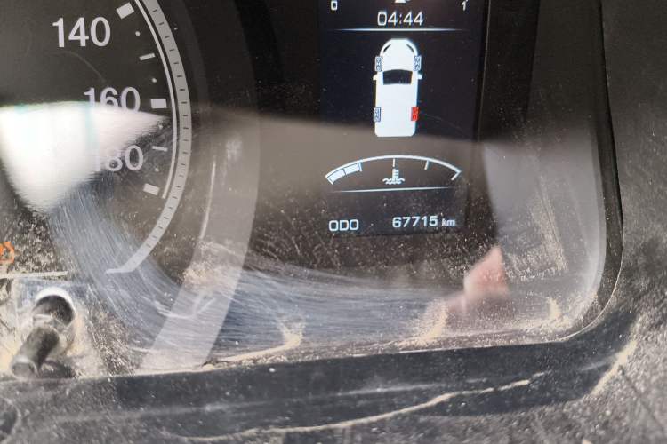 Used King Long Kairui Haoke 2022 2.0L Changyun Standard 6-Seater Flat Roof 1TZS Odometer Close Up