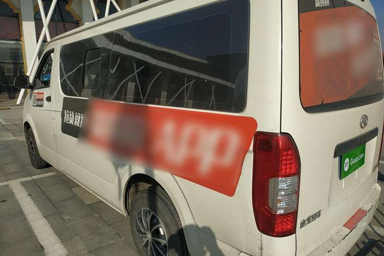 Used King Long Kairui Haoke 2022 2.0L Changyun Standard 6-Seater Flat Roof 1TZS Rear Left 45 Deg