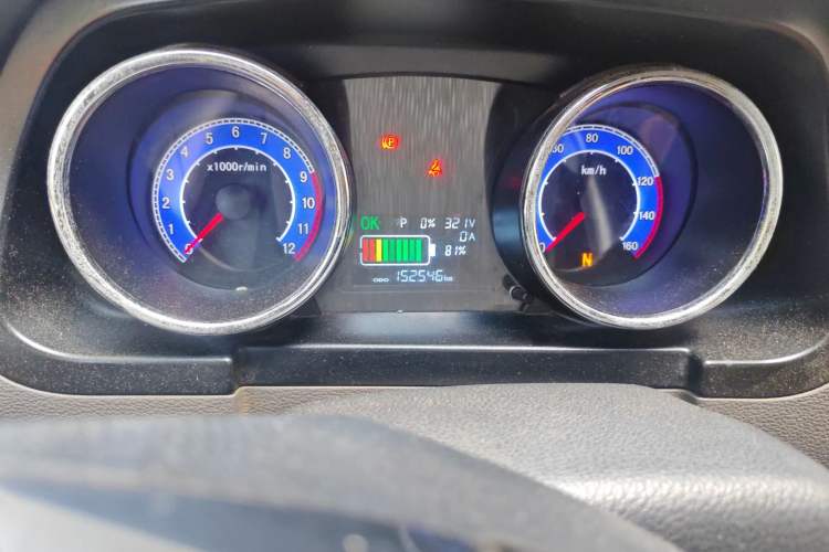 Used King Long Longyao 6 2022 Innovative Hang 38.64 kWh Van Series Odometer Close Up