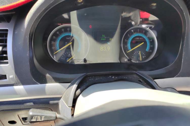Used King Long Longyao 8  Odometer Close Up