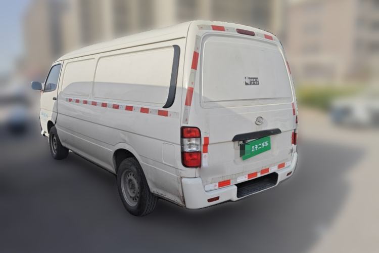 Used King Long Longyao 8 2021 41-Foot Cargo Van with Mid-Roof Rear Left 45 Deg