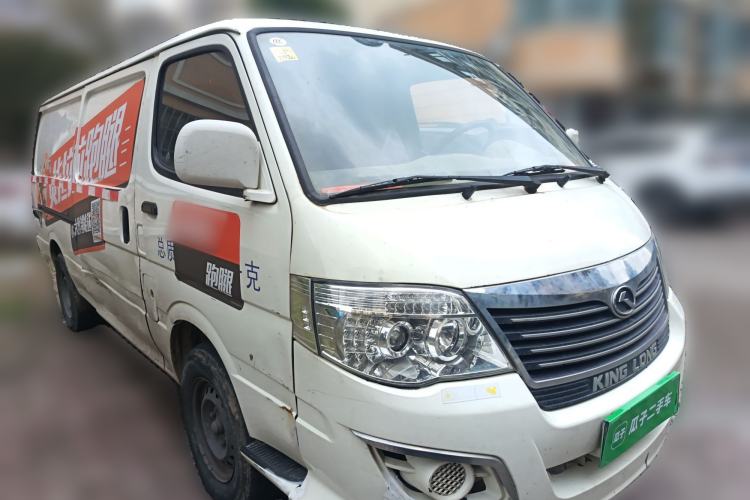 Used King Long Longyao 8 2022 Pure Electric Van Flat Roof 50.232 kWh Front Right 45 Deg