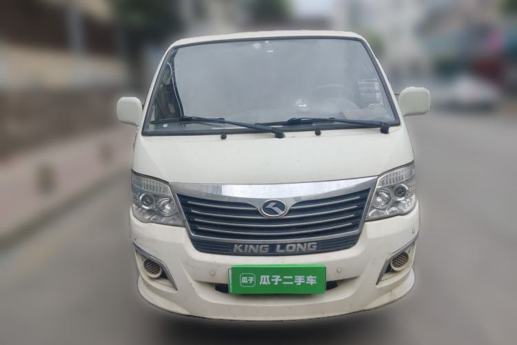 Used King Long Longyao 8 2022 Pure Electric Van Flat Roof 50.232 kWh Front