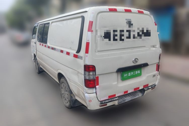 Used King Long Longyao 8 2022 Pure Electric Van Flat Roof 50.232 kWh Rear Left 45 Deg