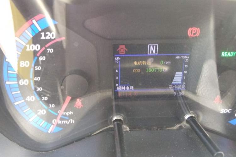 Used Know Beans D2 2017 D2 Enjoyment Edition Odometer Close Up