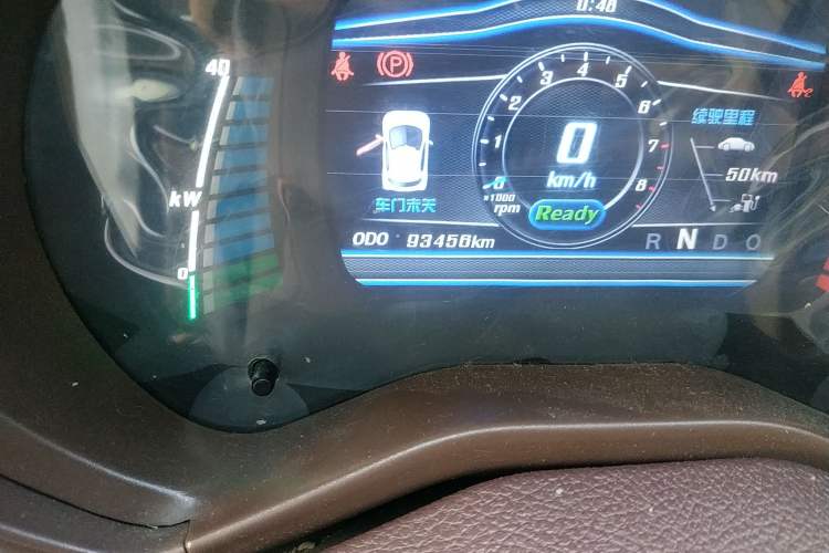 Used Know Beans D2 2017 D2S Odometer Close Up