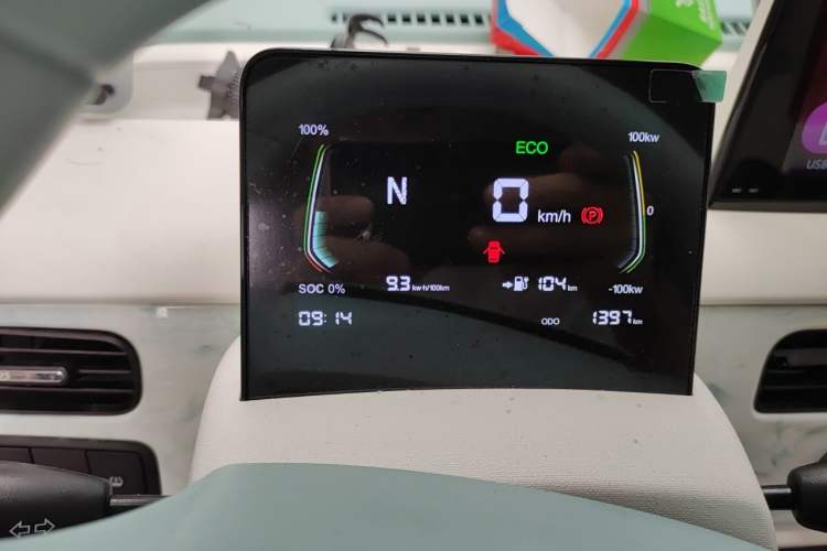 Used Know Beans Rainbow 2024 Sunlight Edition Odometer Close Up