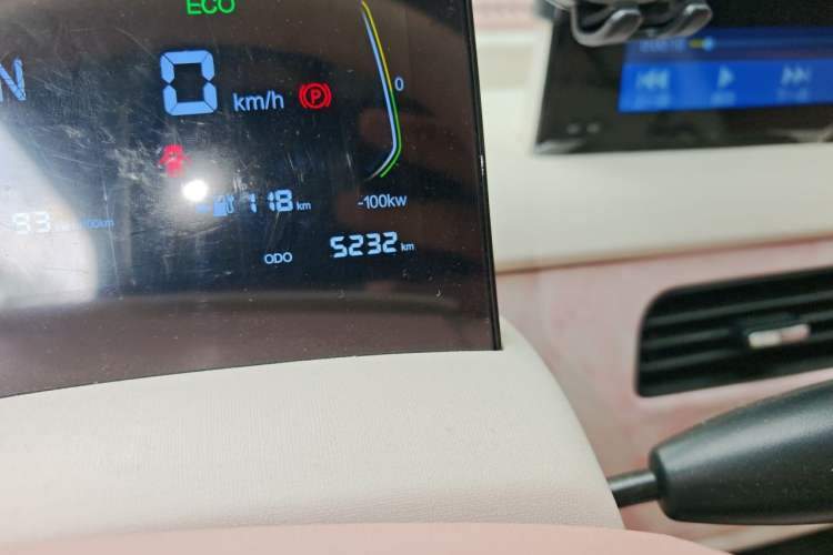 Used Know Beans Rainbow 2024 Colorful Cloud Edition Odometer Close Up