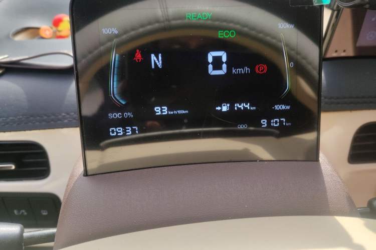 Used Know Beans Rainbow 2024 Colorful Cloud Edition Odometer Close Up
