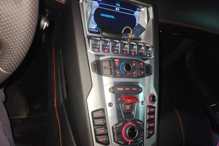 Used Lamborghini Aventador 2011 LP 700-4 Audio And AC Panel