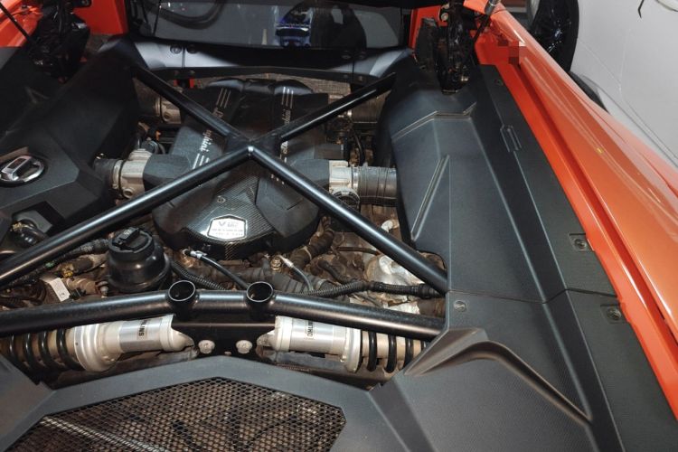 Used Lamborghini Aventador 2011 LP 700-4 Engine Bay Left