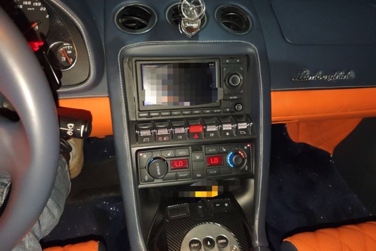 Used Lamborghini Gallardo 2011 LP 550-2 Tricolore Audio And AC Panel