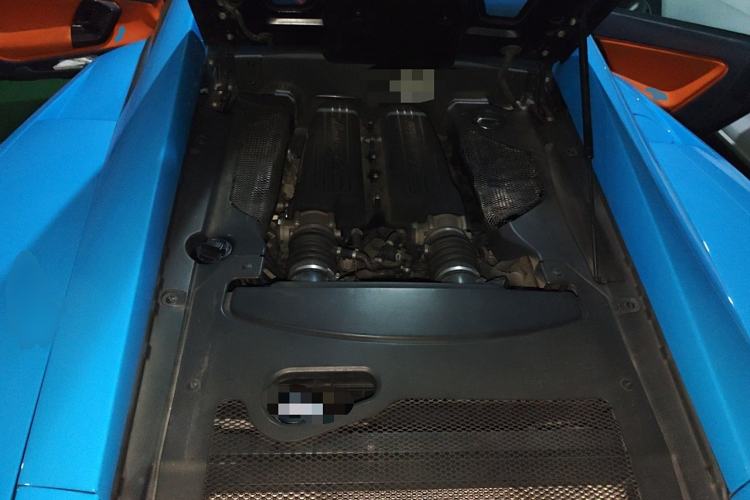 Used Lamborghini Gallardo 2011 LP 550-2 Tricolore Engine Bay