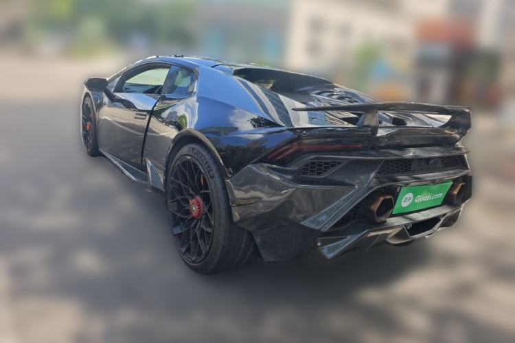 Used Lamborghini Huracán 2016 Huracán RWD Coupe Rear Left 45 Deg