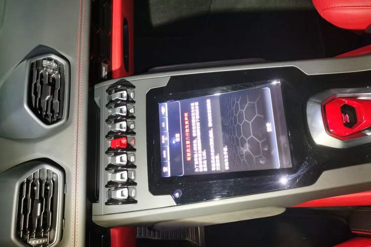 Used Lamborghini Huracán 2020 Huracán EVO RWD Audio And AC Panel