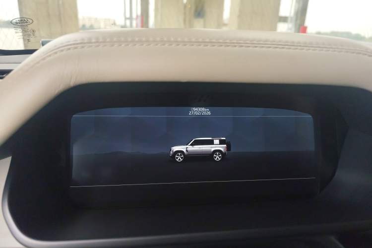 Used Land Rover Defender 2020 110 P400 SE Odometer Close Up