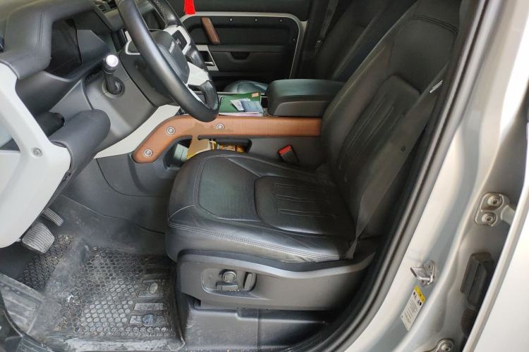 Used Land Rover Defender 2020 110 P400 First Edition Matte Silver Special Kit Version Left Front Seat