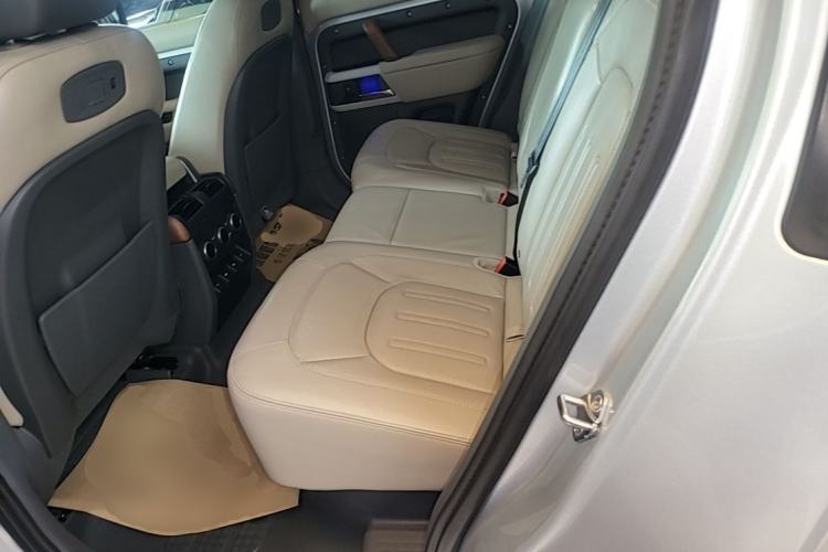 Used Land Rover Defender 2020 110 P400 First Edition Matte Silver Special Kit Version Left Rear Seat