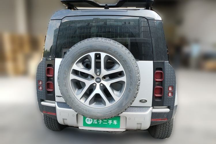 Used Land Rover Defender 2020 110 P400 First Edition Matte Silver Special Kit Version Rear