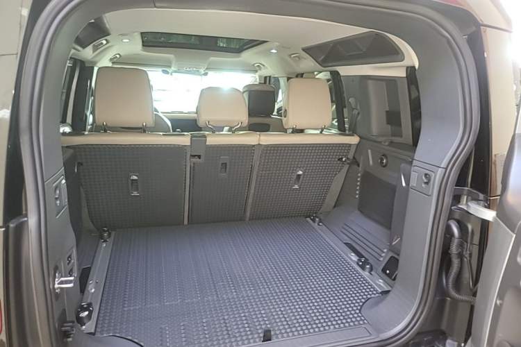 Used Land Rover Defender 2020 110 P400 First Edition Matte Silver Special Kit Version Trunk