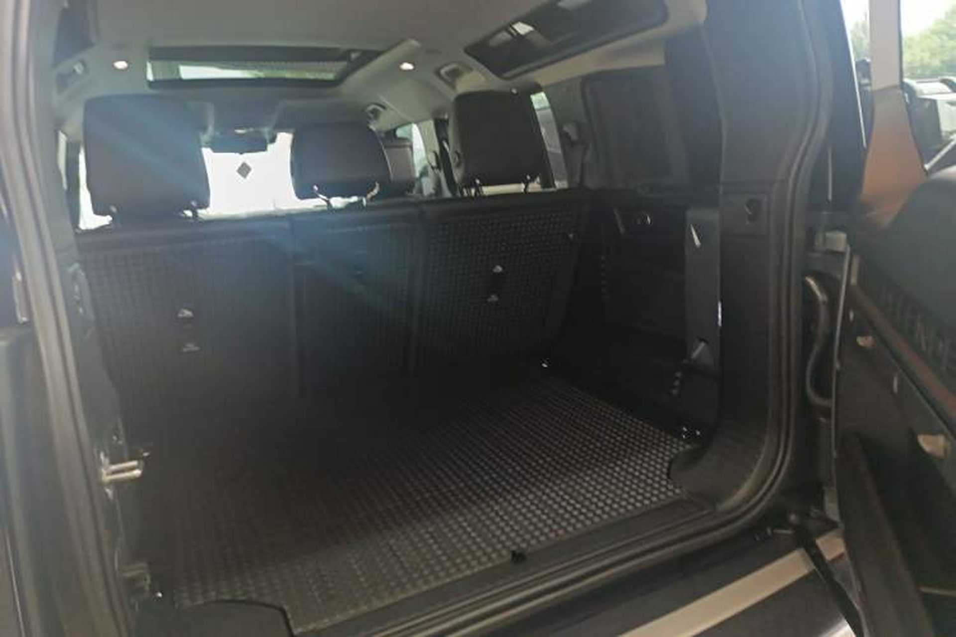 Used Land Rover Defender 2020 110 P400 First Edition Matte Silver Special Kit Version Trunk