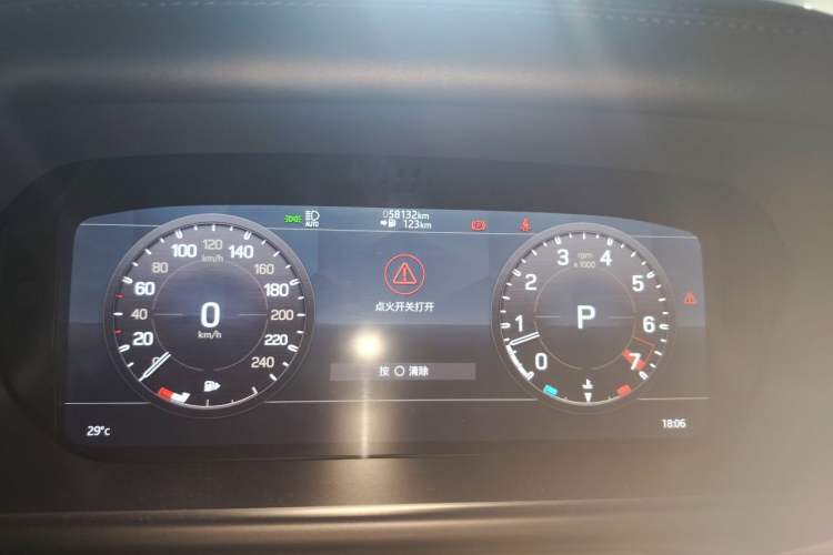 Used Land Rover Defender  Odometer Close Up