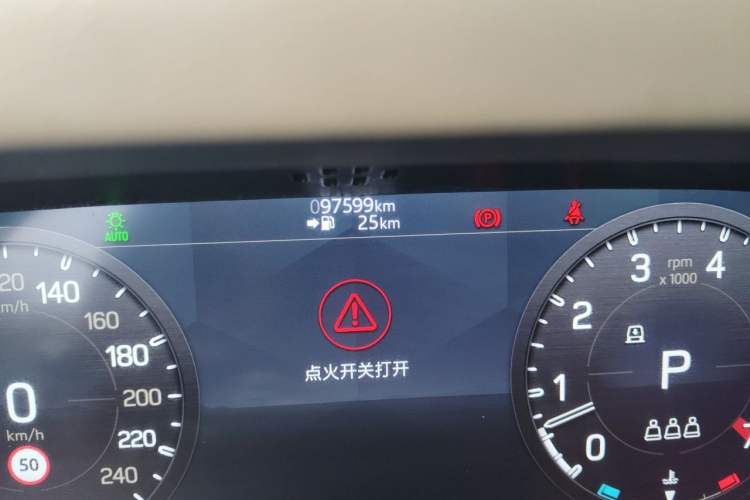 Used Land Rover Defender 2021 110 P400 Dark Special Edition Odometer Close Up
