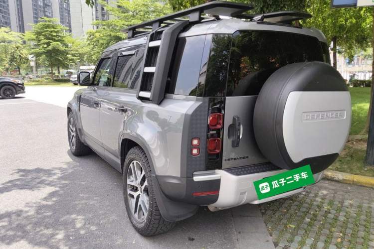 Used Land Rover Defender 2021 110 P400 Dark Special Edition Rear Left 45 Deg