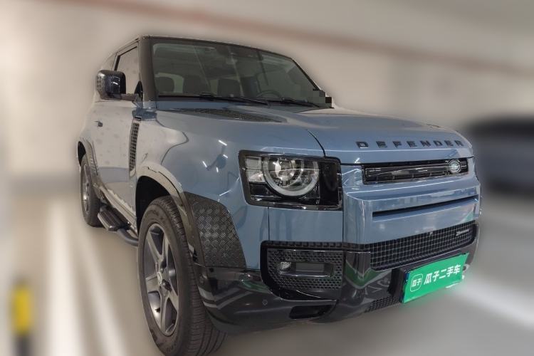 Used Land Rover Defender 2022 90 2.0T P300 X-DYNAMIC HSE Front Right 45 Deg