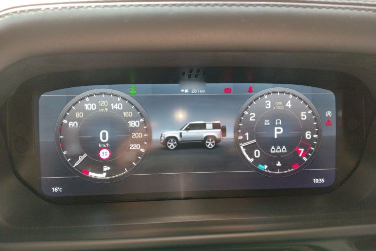 Used Land Rover Defender 2022 90 2.0T P300 X-DYNAMIC HSE Instrument Cluster