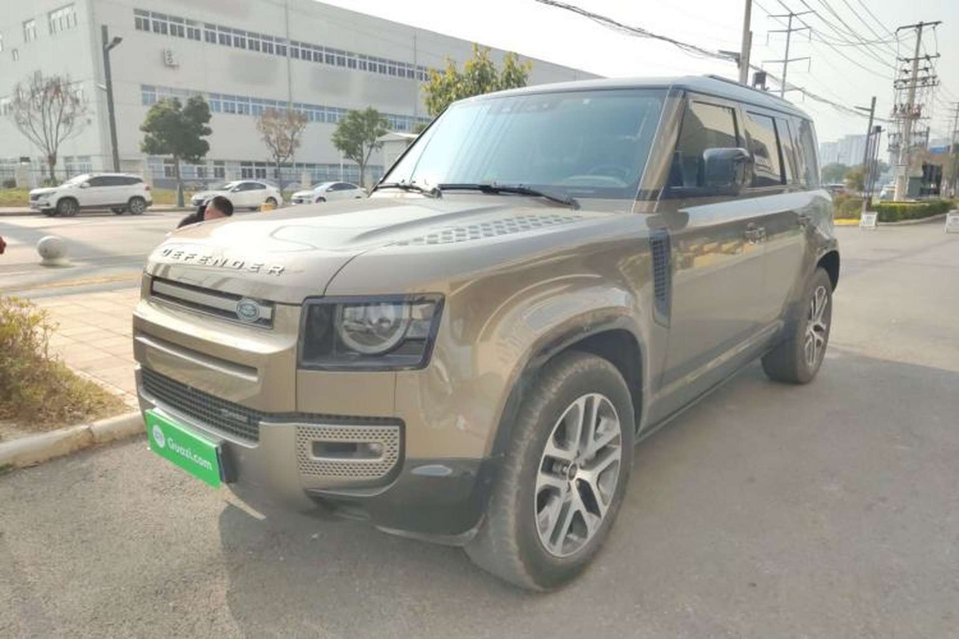 Used Land Rover Defender 2022 110 P400 X Front Left 45 Deg