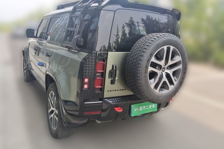 Used Land Rover Defender 2022 110 P400 Dark Edition Rear Left 45 Deg