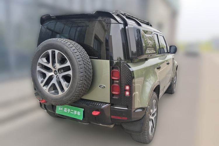Used Land Rover Defender 2022 110 P400 Dark Edition Rear Right 45 Deg