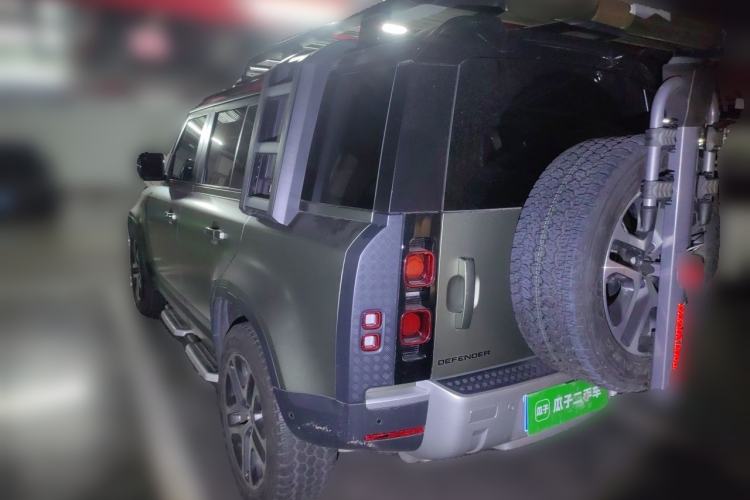 Used Land Rover Defender 2022 110 P400 Dark Edition Rear Left 45 Deg