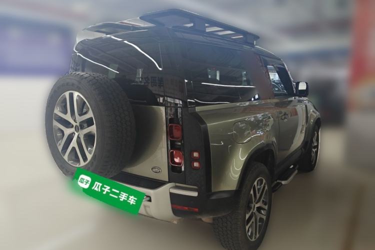 Used Land Rover Defender 2022 90 3.0T P400 Dark Edition Rear Right 45 Deg