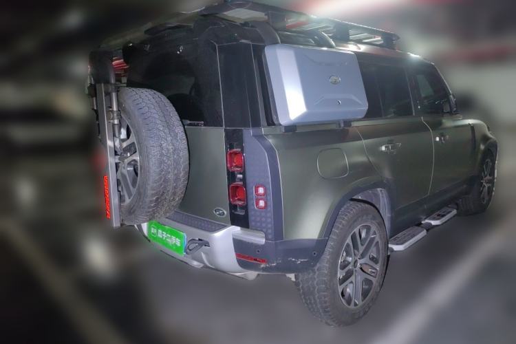 Used Land Rover Defender 2022 110 P400 Dark Edition Rear Right 45 Deg