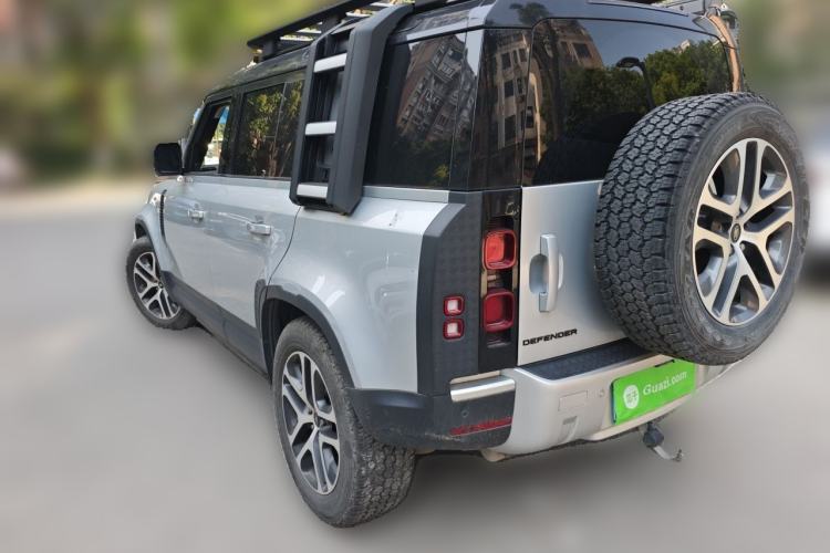 Used Land Rover Defender 2022 110 P400 Dark Edition Rear Left 45 Deg