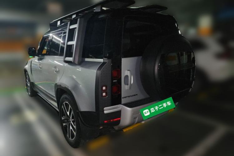 Used Land Rover Defender 2022 110 P400 Dark Edition Rear Left 45 Deg