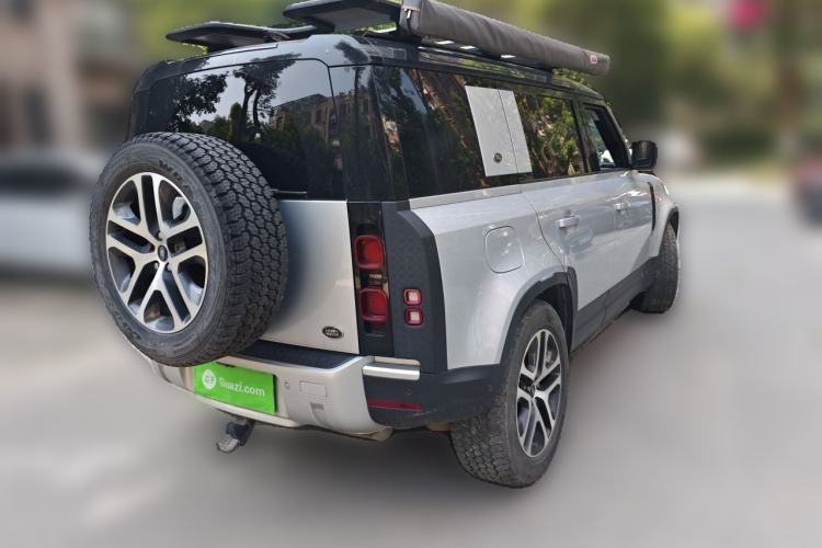 Used Land Rover Defender 2022 110 P400 Dark Edition Rear Right 45 Deg