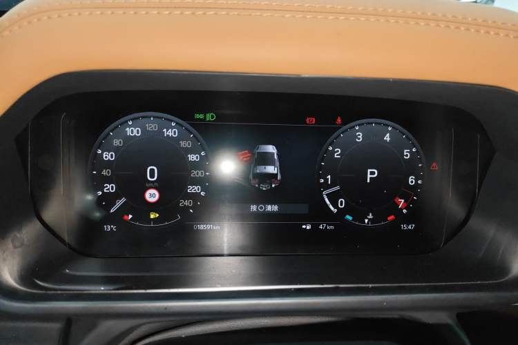 Used Land Rover Defender 2023 Revised Version 90 3.0T P400 Dark Edition Instrument Cluster